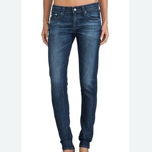AG Adriano Goldschmied Women’s Nikki Relaxed‎ Skinny Mid Rise Jeans Sz 29R